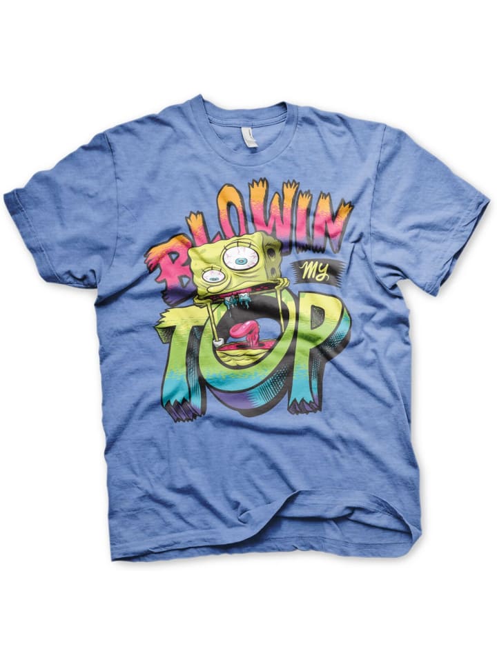 T-Shirt in Blau