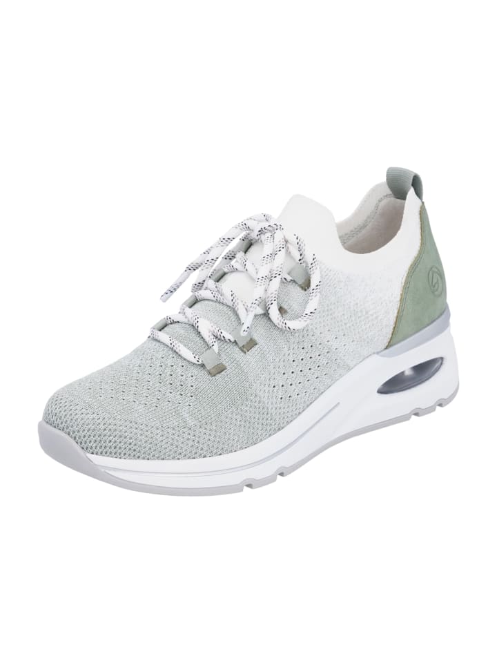 Sportliche Schnürschuhe in Grün