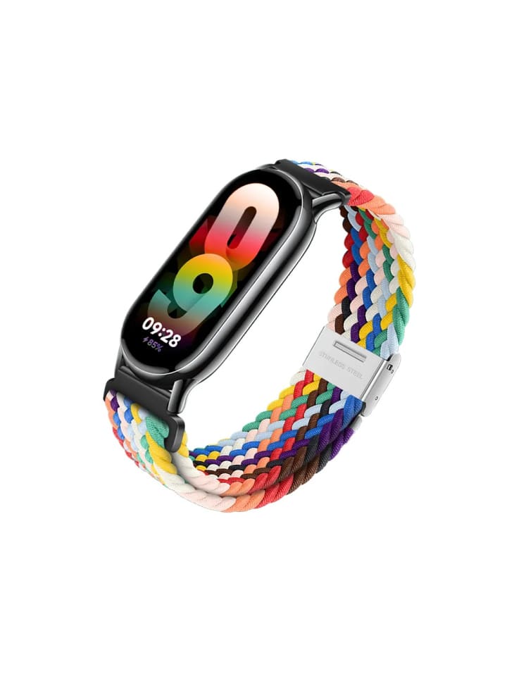 Watch-Band  FORCELL F-DESIGN FX5 in Weiß-Bunt