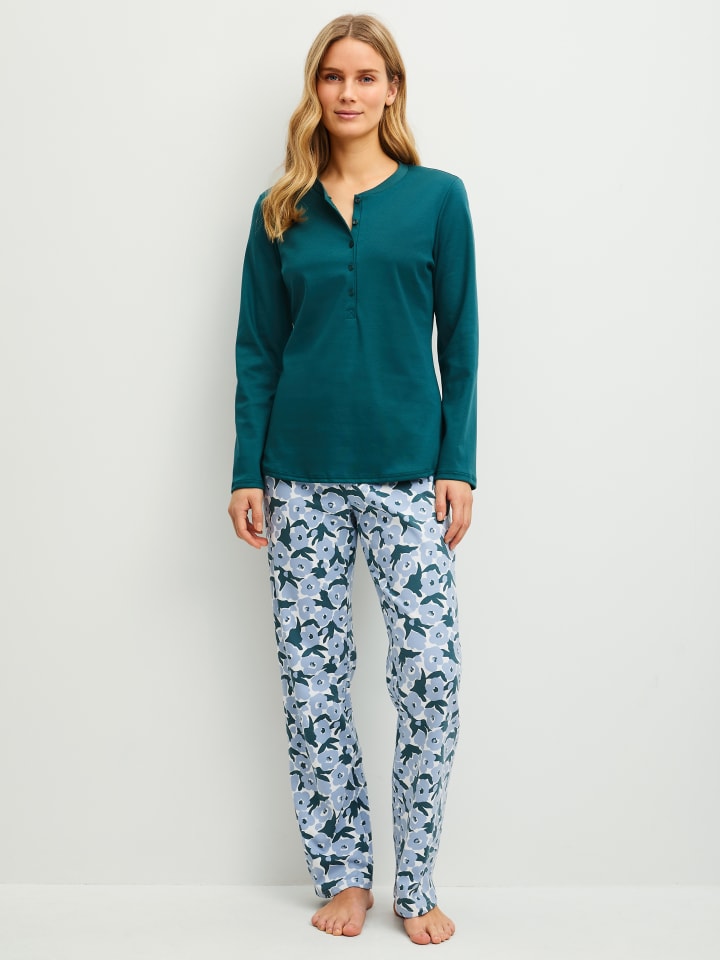 Pyjama in dark petrol