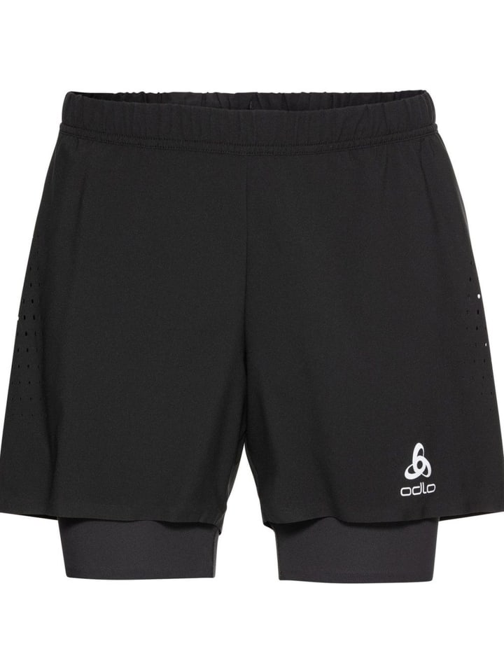 Sportshorts "2-In-1 Shorts Zeroweight 5 Inch" in Schwarz