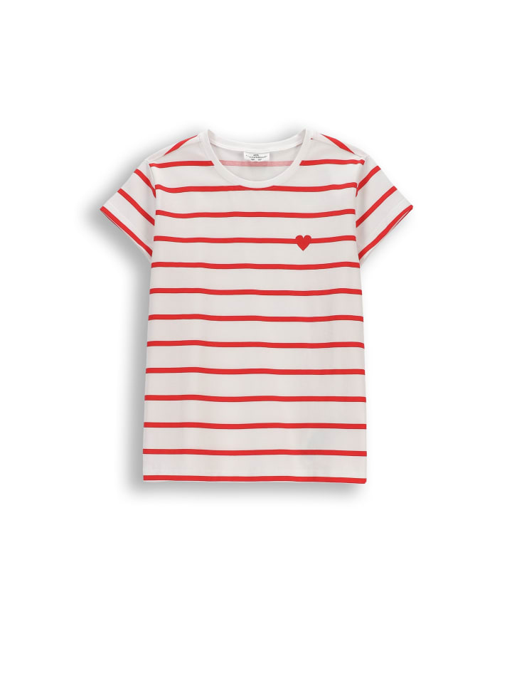 T-Shirt mit kurzen Ärmeln in rot