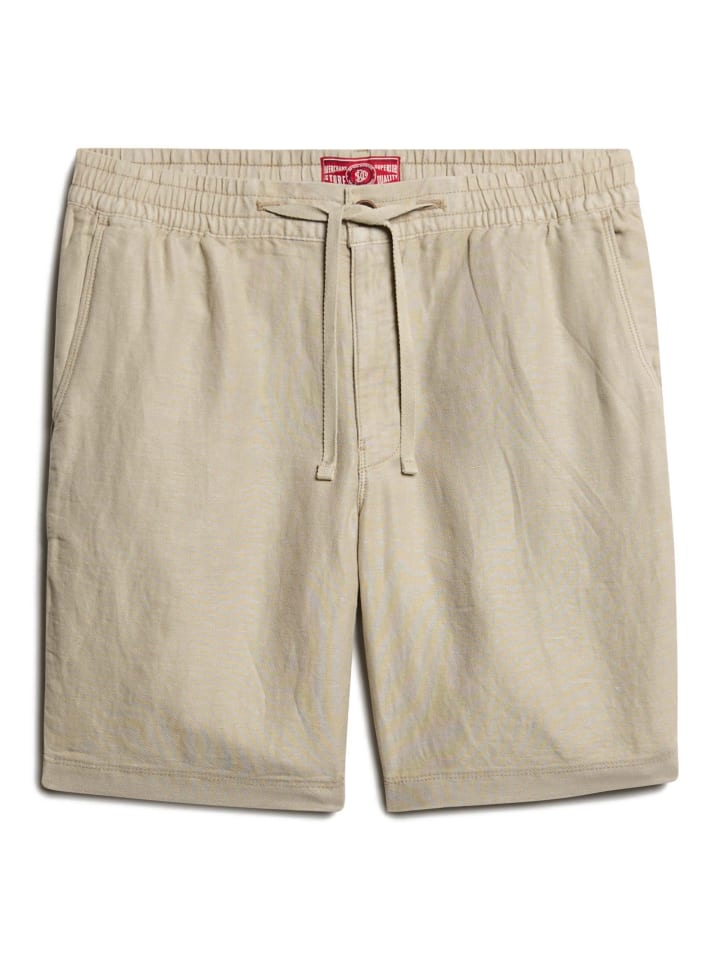 Bermuda-Shorts in Beige