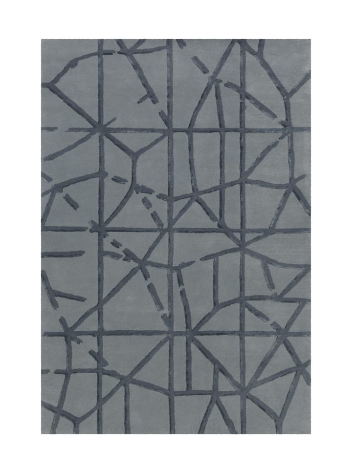 Kurzflor Teppich Stefanie 8063 - Grau