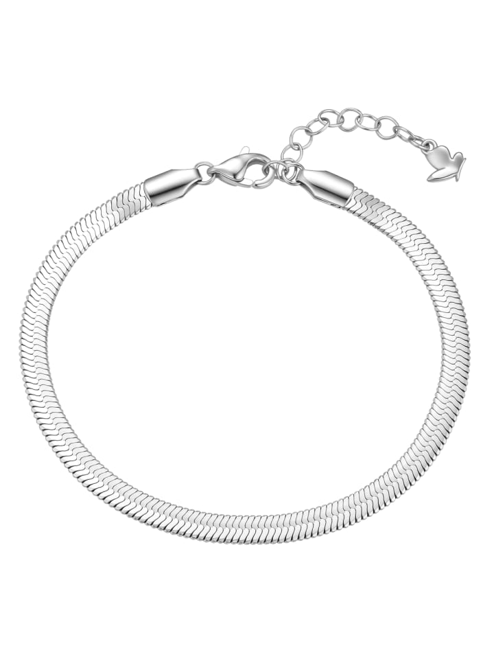 Armband aus Edelstahl in silber