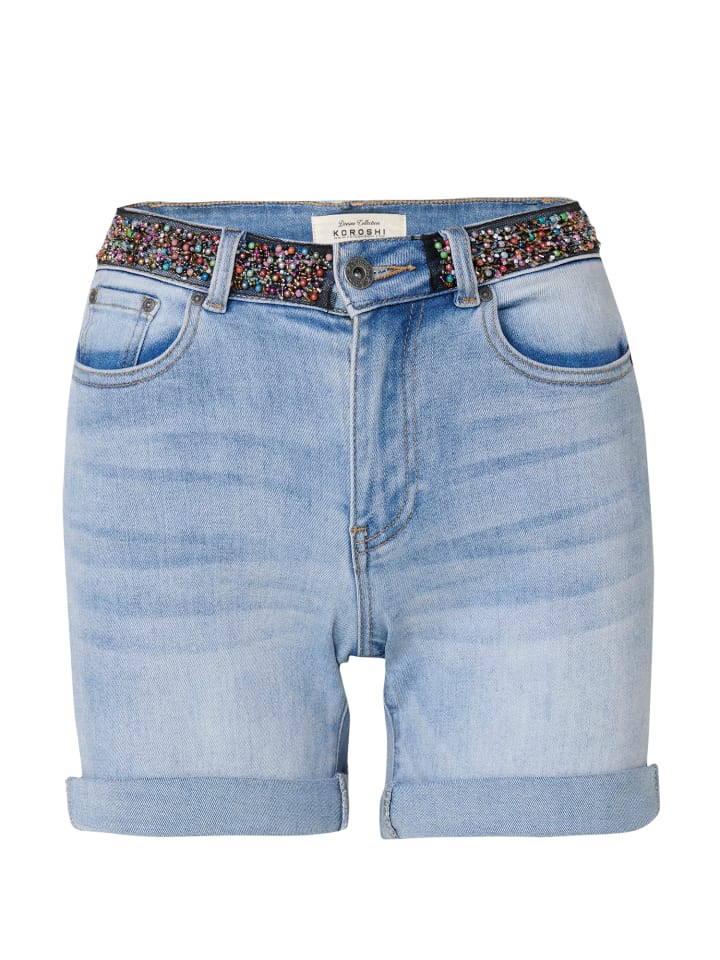Jeans shorts. in blau