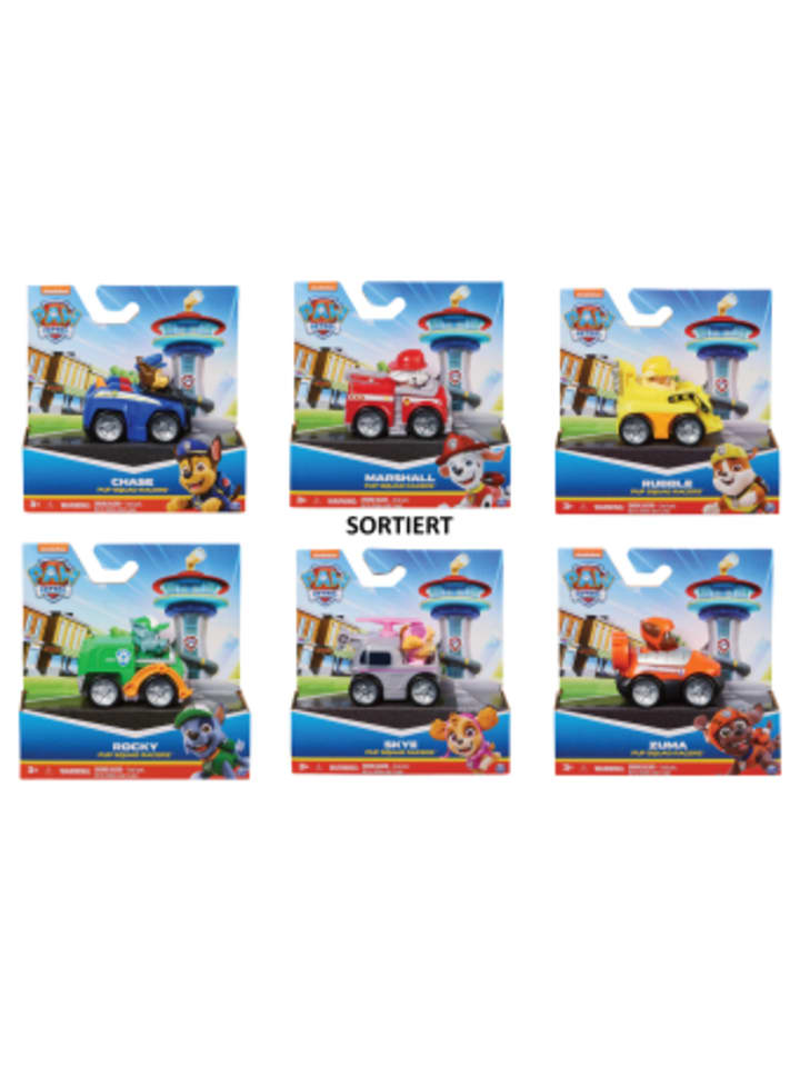 Spielzeug - PAW Pup Squad Racers Sort.