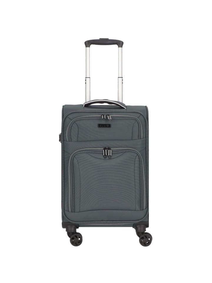 Travel Line 9204 4 Rollen Kabinentrolley 55 cm grau