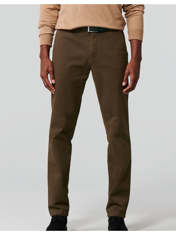 Chinohose Rio 2-7657 in Rost