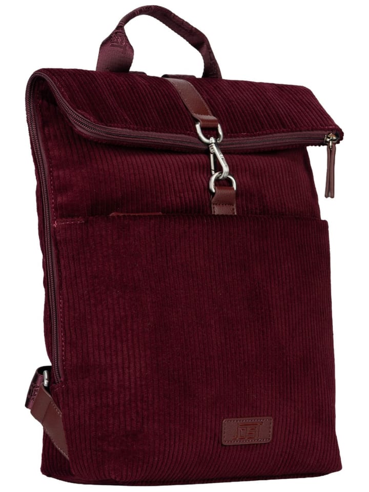 Rucksack Cord Courier in Burgundy
