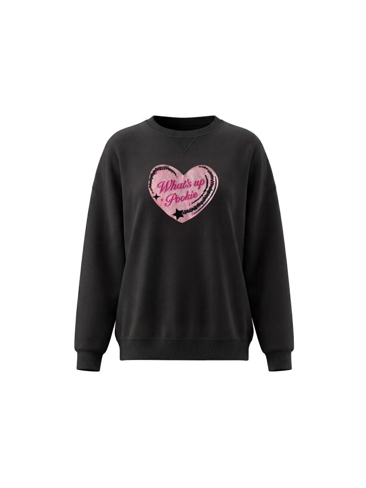 Women Sweatshirt in Black