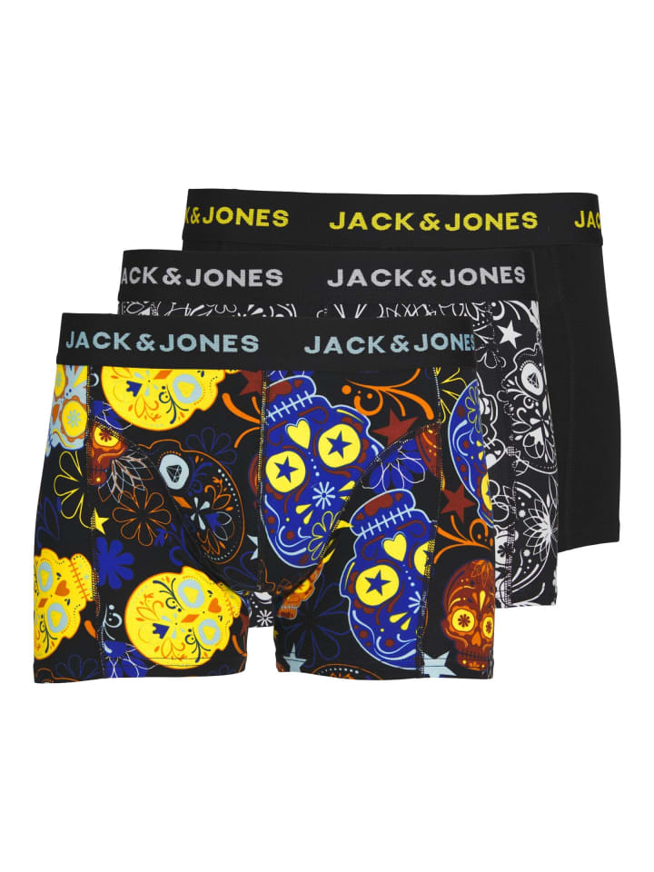 3er-Pack Trunks in Black