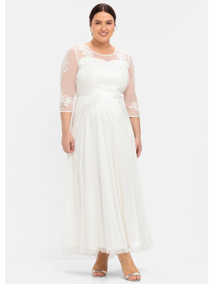 Abendkleid in offwhite