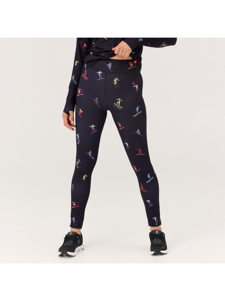 Baselayer-Legging Multi Skiers Legging in black