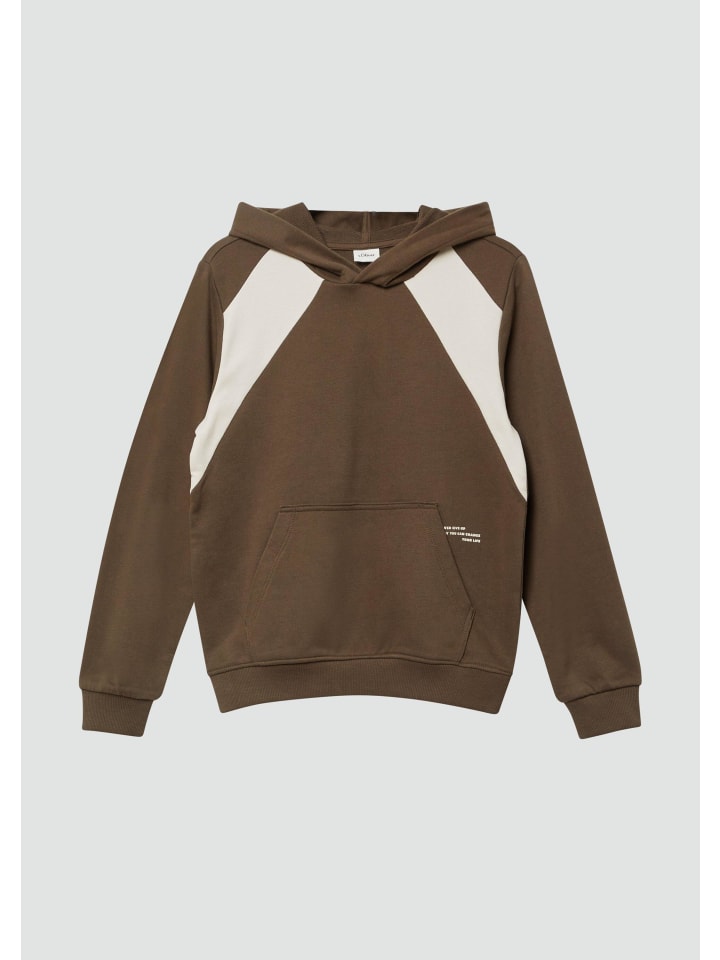 Sweatshirt in 8917_dunkelbraun