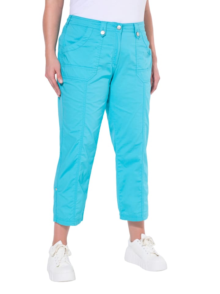 Hosen in tiefes aqua