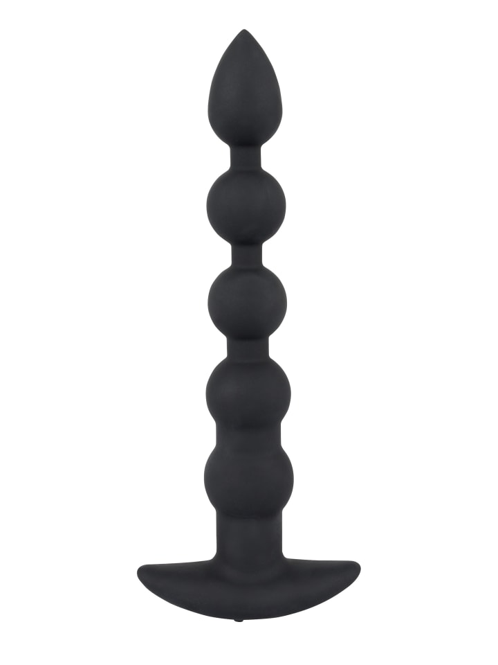 Analkugelstrang Rechargeable beads in schwarz