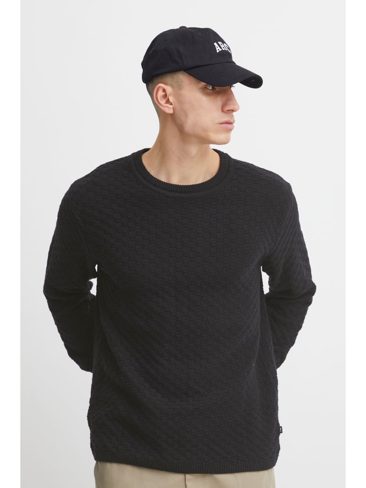 Strickpullover SDElijah in Schwarz