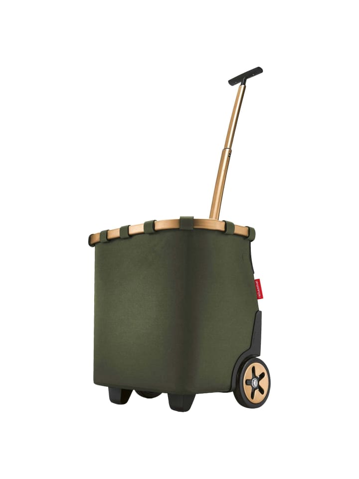carrycruiser - Einkaufstrolley 47.5 cm (leo vanilla) in forest gold