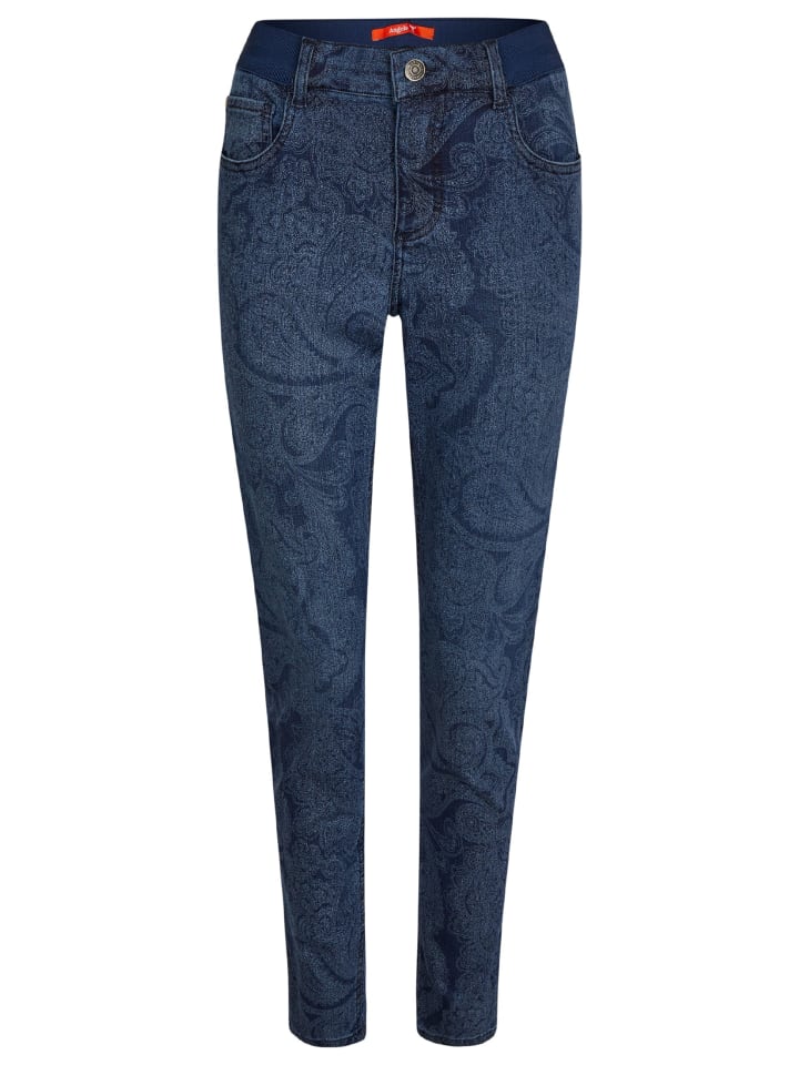 ANGELS Slim Fit Jeans Jeans One Size mit Paisley-Muster in blue used  günstig kaufen | limango