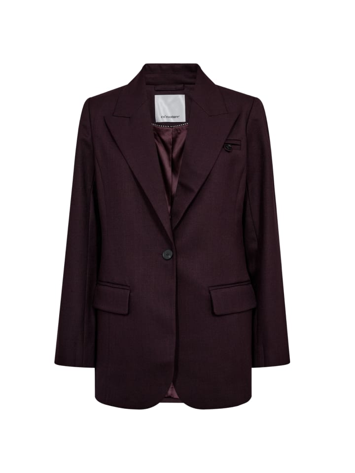 Fitted Blazer AlmiraCC in Plum