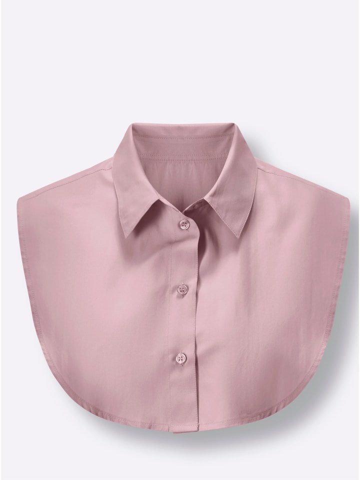 Einsteckkragen in rosé