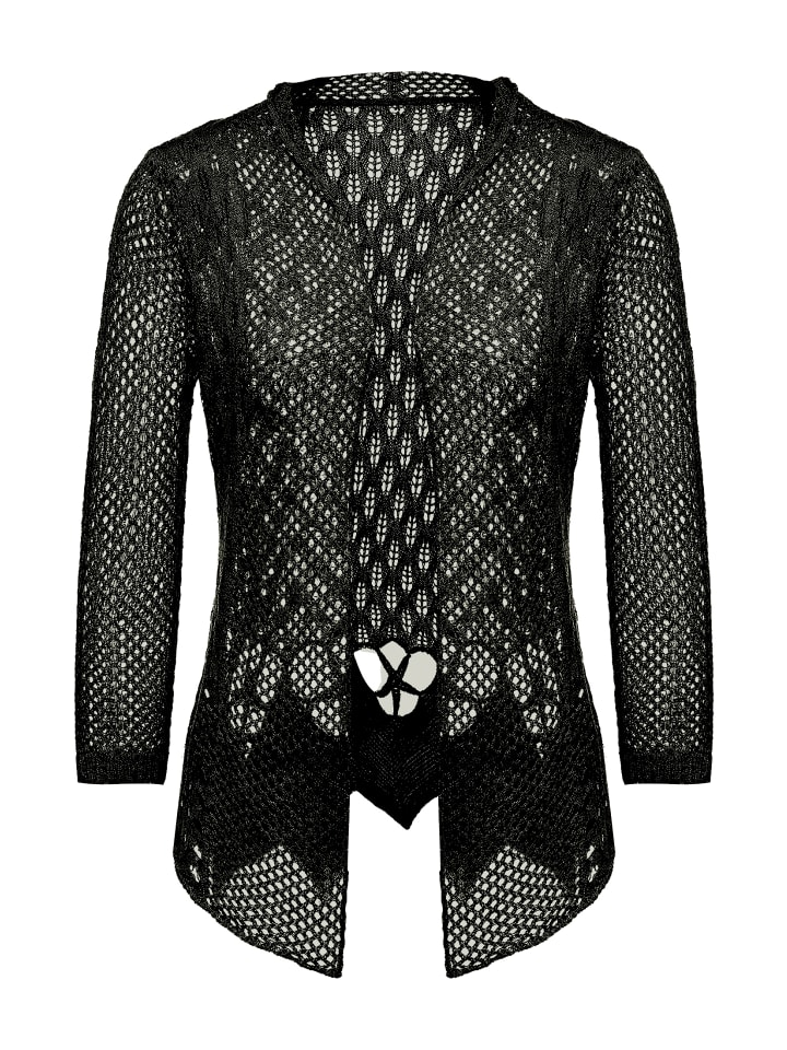 Damen Strickjacke in Schwarz