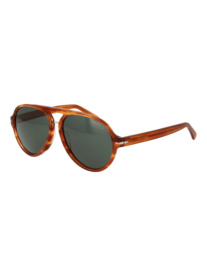 Unisex Sonnenbrille Flieger Braun