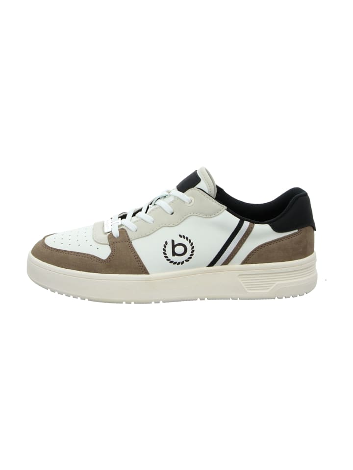 Sportliche Schnürschuhe in Weiß