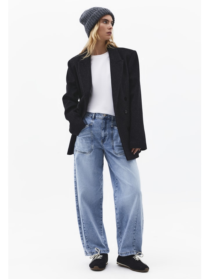 Röhrenhose LIGHT BLUE DENIM
