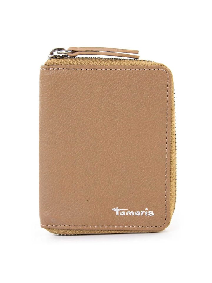 TAS Amanda Geldbörse Leder 10.5 cm sahara