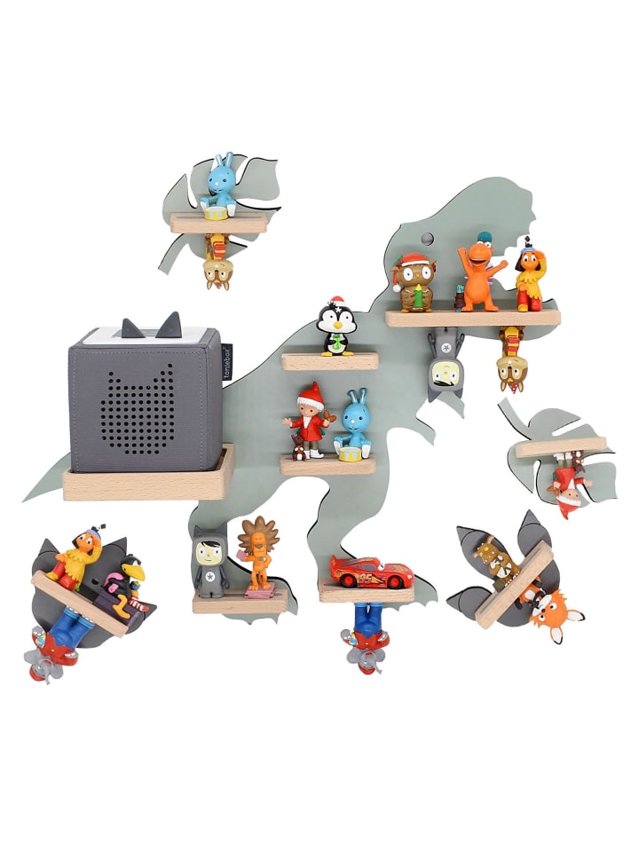 Regal Dinosaurier Kinder Toniebox Tonies Figuren in Grün