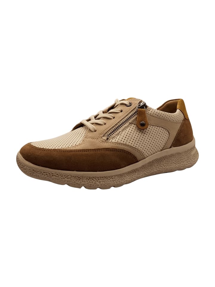 Komfort Schnürschuhe in Braun