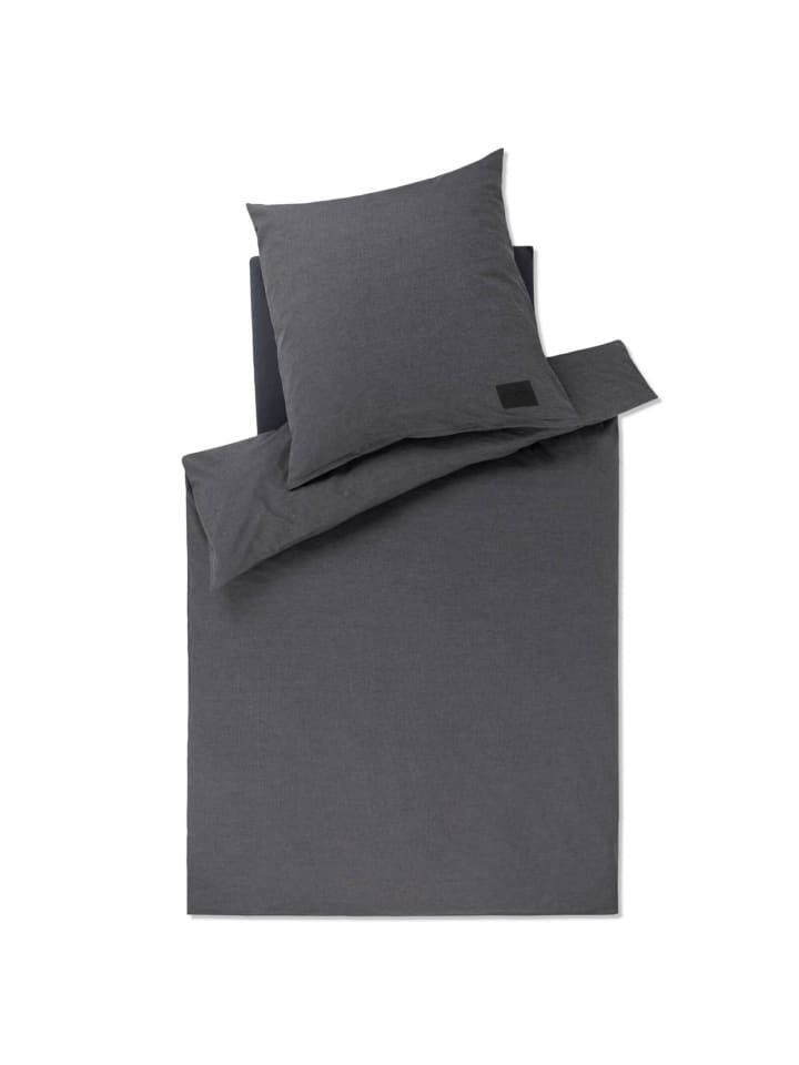 Bettwäsche Soft 45001 09 Flanell in Anthrazit