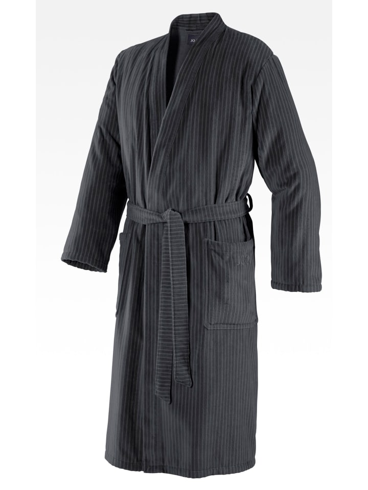 JOOP! BADEMANTEL Herren-Kimono 58/60, Graphit