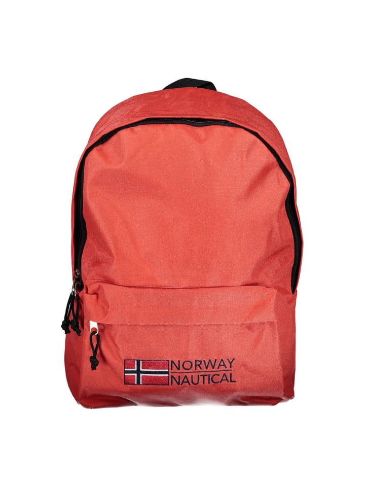 Rot Polyester Herren Rucksack