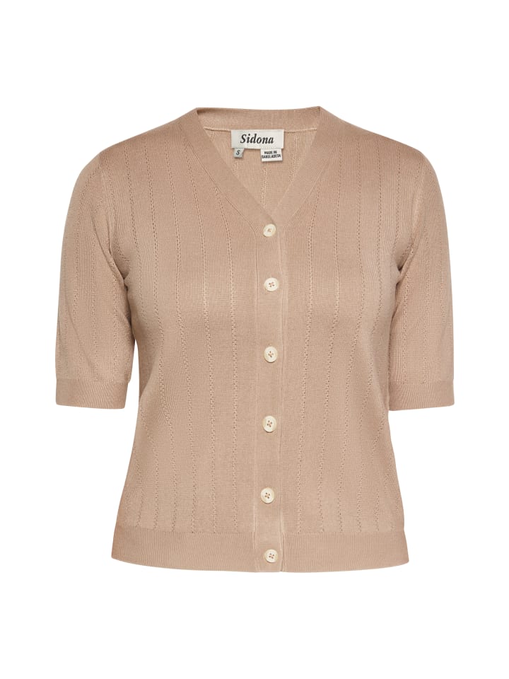 Damen Cardigan in TAUPE