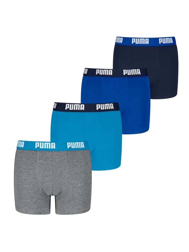 Boxershort 4er Pack in Blau/Grau