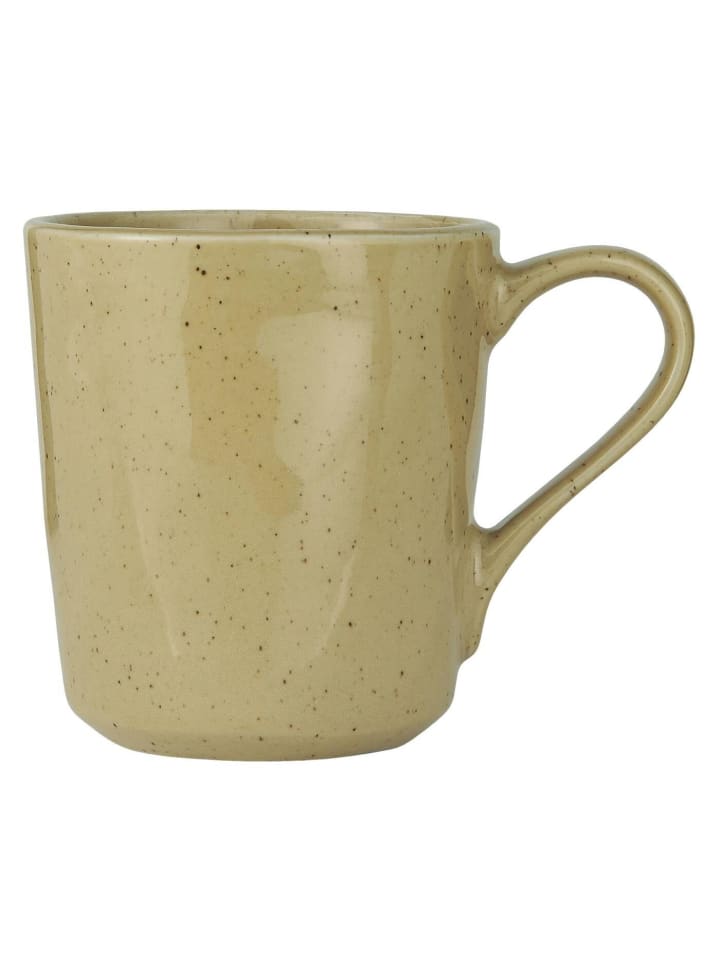 Becher mit Henkel Dunes in mustard