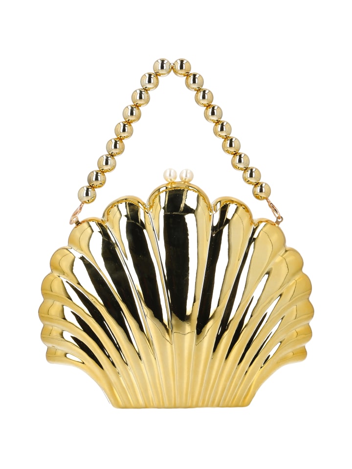 Women Clutch in Gold