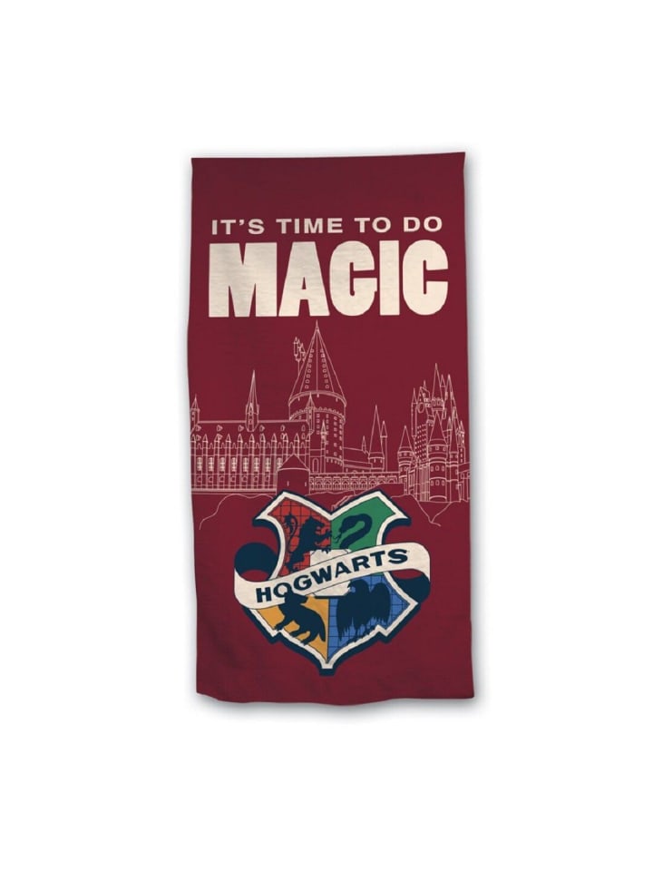 Harry Potter Strandhandtuch Kinderhandtuch Strandtuch Kinder 70x140 in Rot