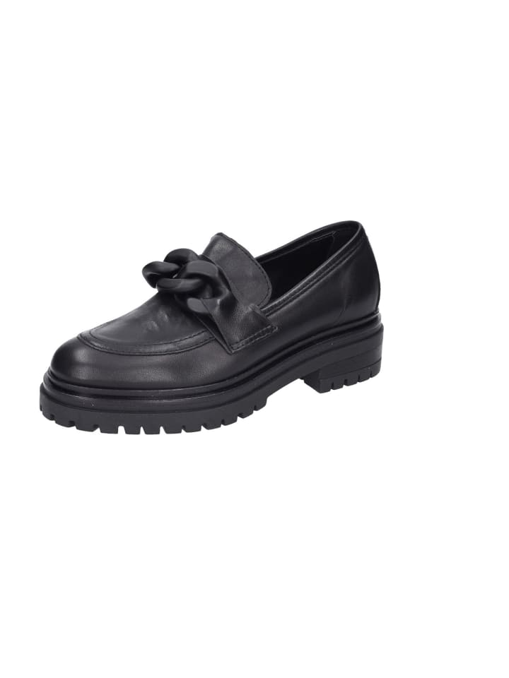 Sportlicher Slipper in schwarz