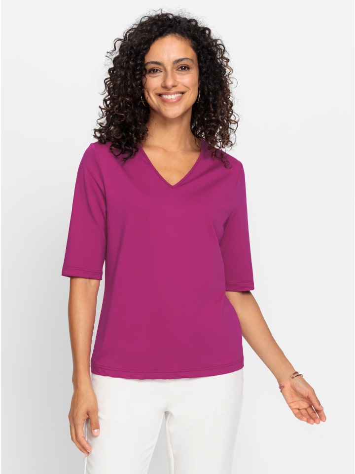 Shirt in magenta