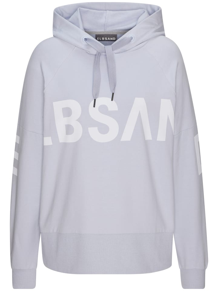 Kapuzensweatshirt in blau