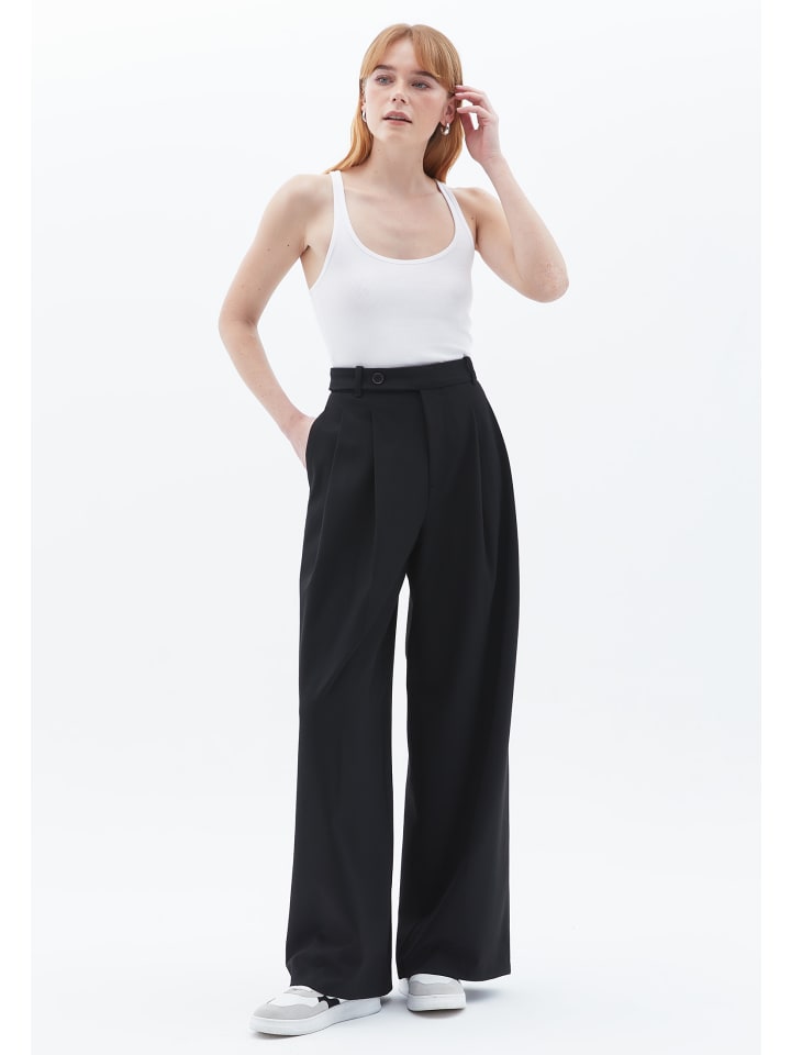 Weite Hosen BLACK