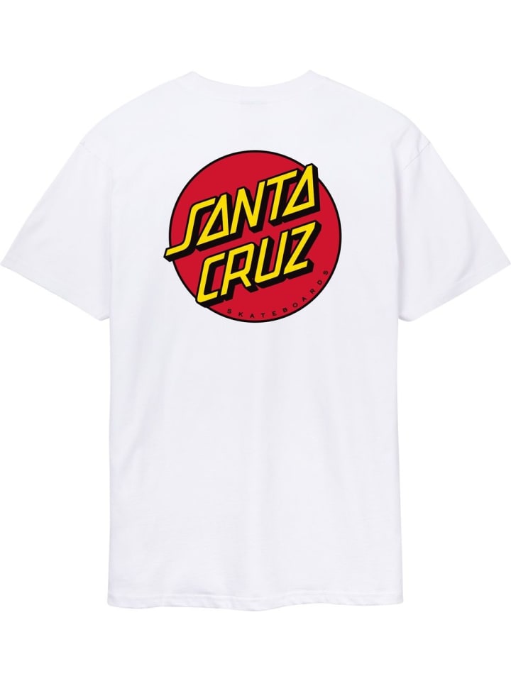 T-Shirt "Classic Dot Chest" in Weiß