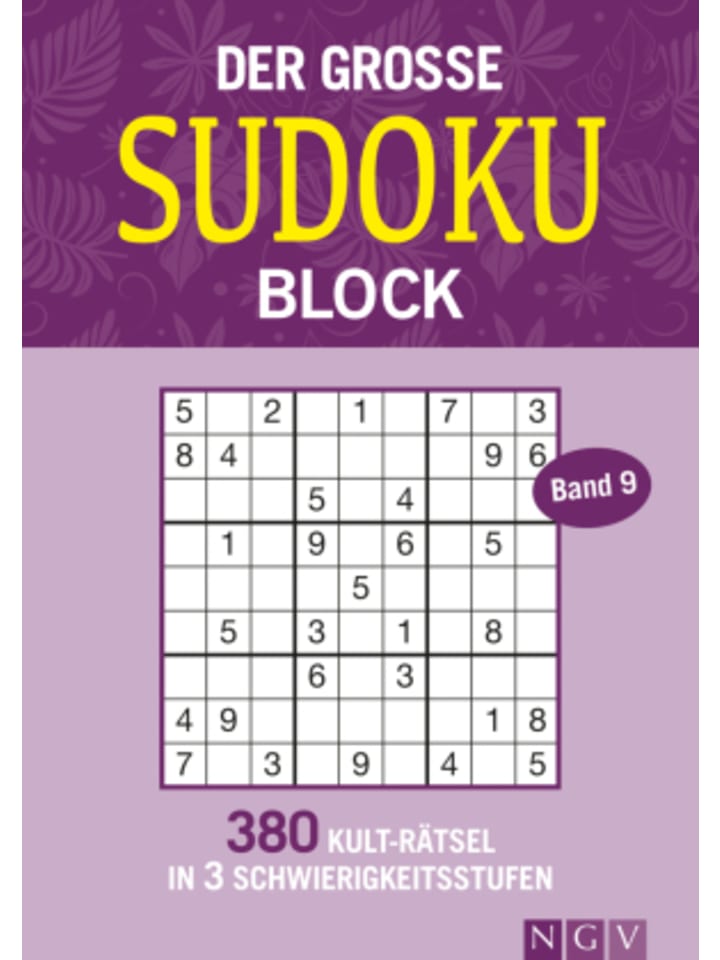 Buch - Der große Sudoku Block Band 9