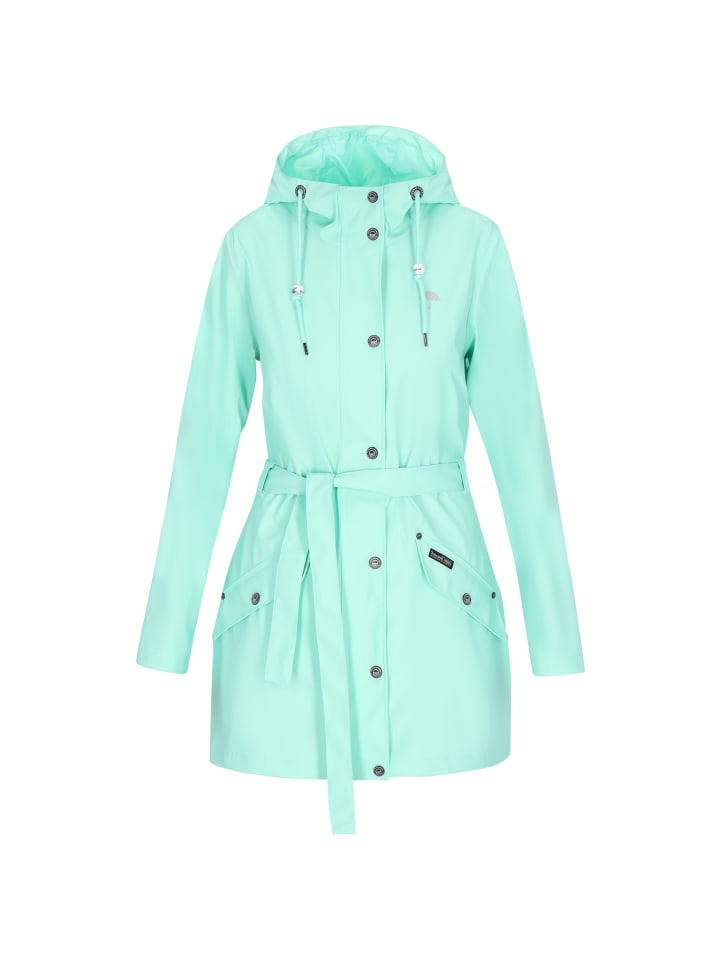 Women Coat in jelly mint