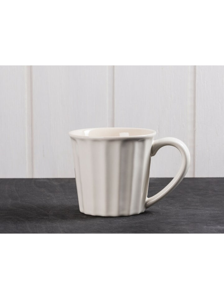 Becher Mynte BUTTER CREAM Creme Weiß