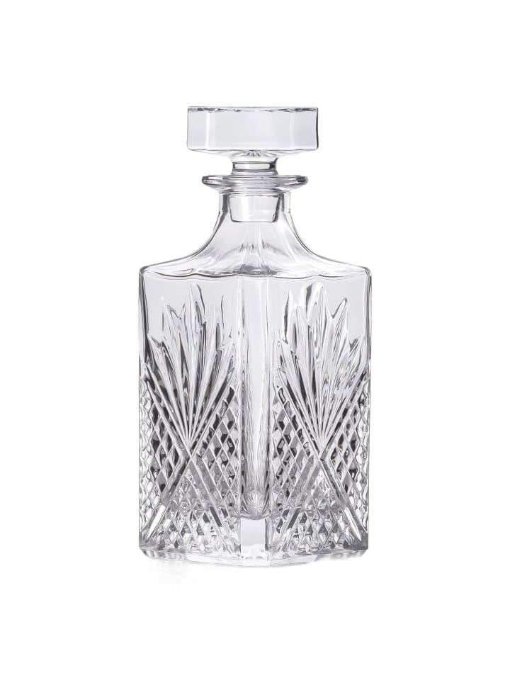 Whiskey Karaffe - Decanter für Rum, Vodka, Scotch uvm. in 800ml in Klar